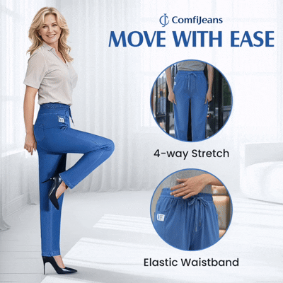 ComfiJeans - LAST DAY 70% OFF - High Waist Ultra-Stretch Mom Jeans