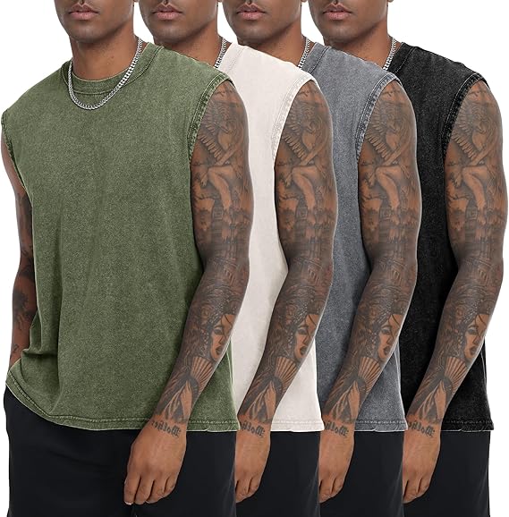 Retro Athletic Heavyweight Pure Cotton T-Shirt & Vest