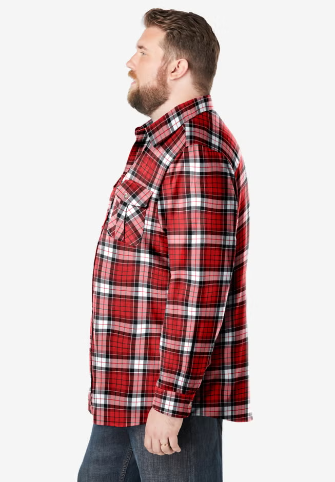 Men's Cotton Flannel Shirt