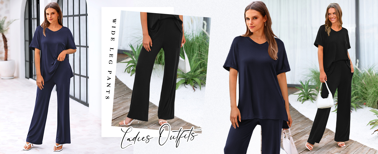 black outfits for women summer women pajama sets business casual outfits for women