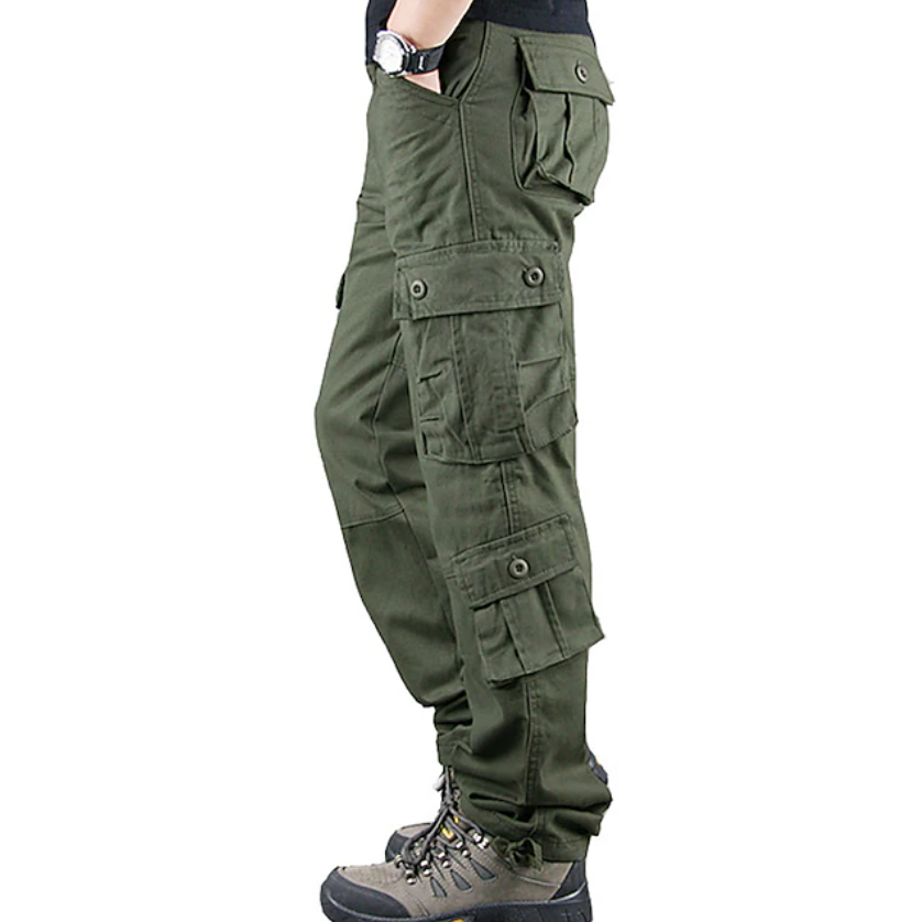 Men’s Tactical Cargo Pants – 8 Pockets, Ripstop, Quick-Dry, Breathable Combat Work Pants for Hiking & Outdoor