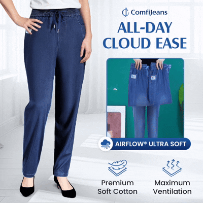 ComfiJeans - LAST DAY 70% OFF - High Waist Ultra-Stretch Mom Jeans