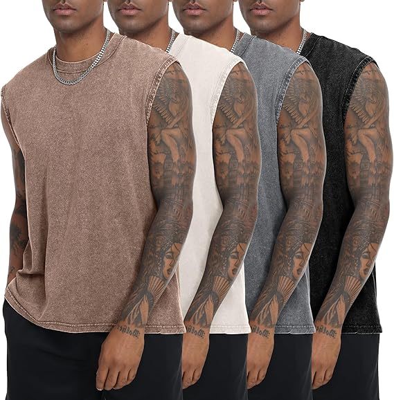 Retro Athletic Heavyweight Pure Cotton T-Shirt & Vest