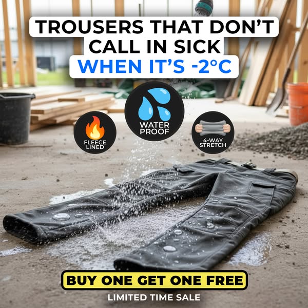 Windproof Warm Men's Outdoor Military Tactical Pants | Soft Shell Fleece Lined
