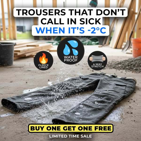 Windproof Warm Men's Outdoor Military Tactical Pants | Soft Shell Fleece Lined