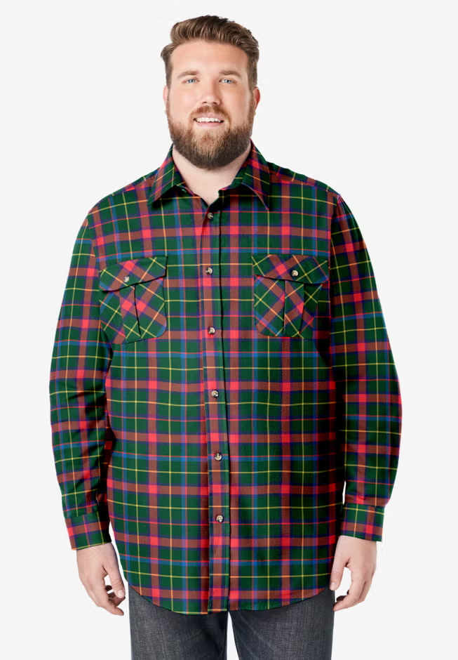 Men's Cotton Flannel Shirt