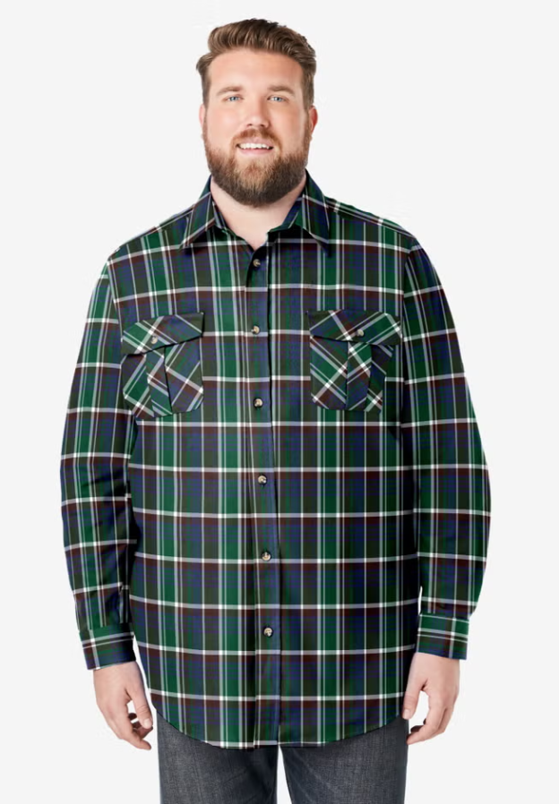 Men's Cotton Flannel Shirt