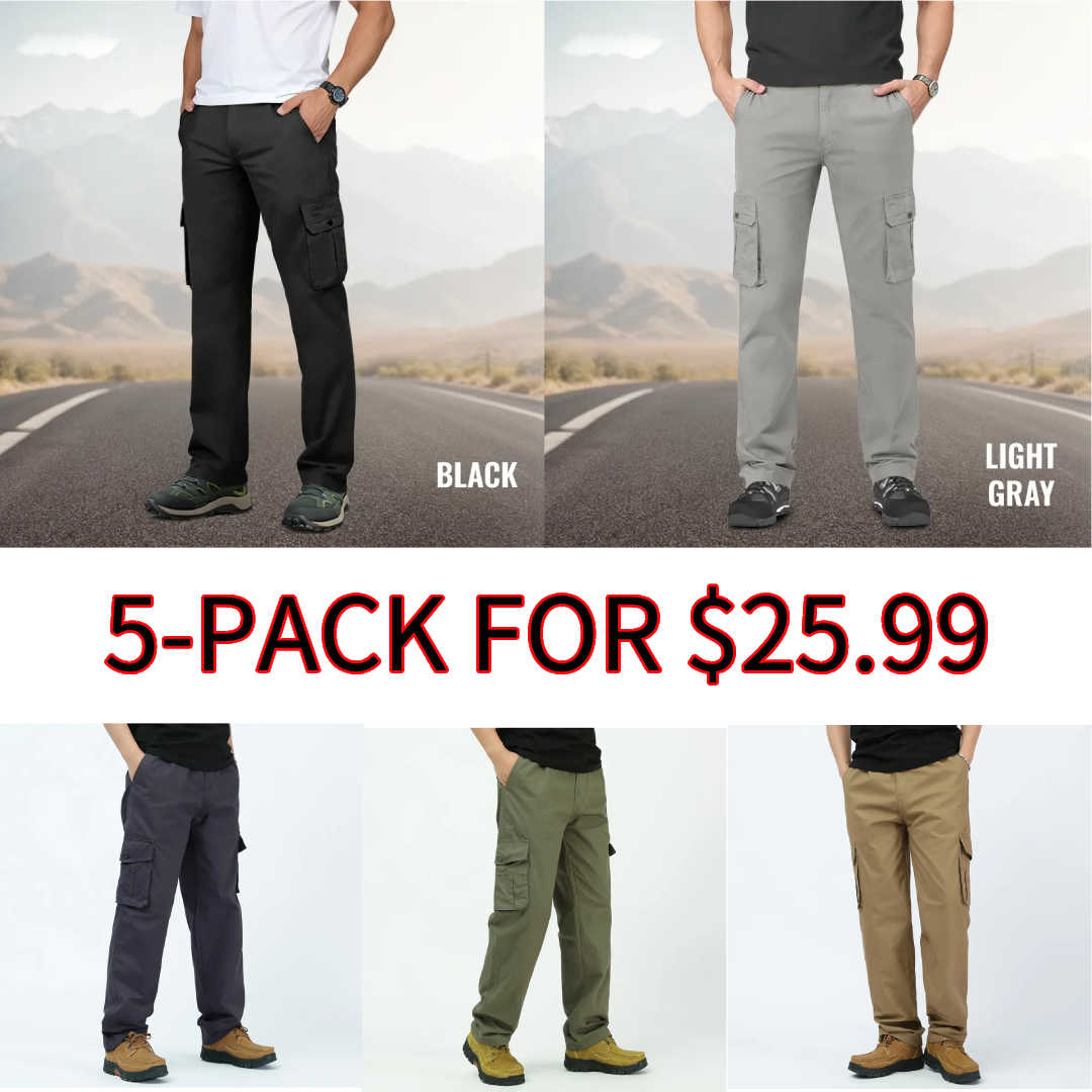Men’s Multi-Pocket Cargo Pants