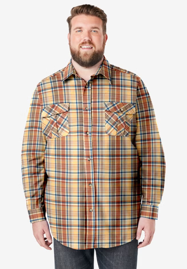 Men's Cotton Flannel Shirt