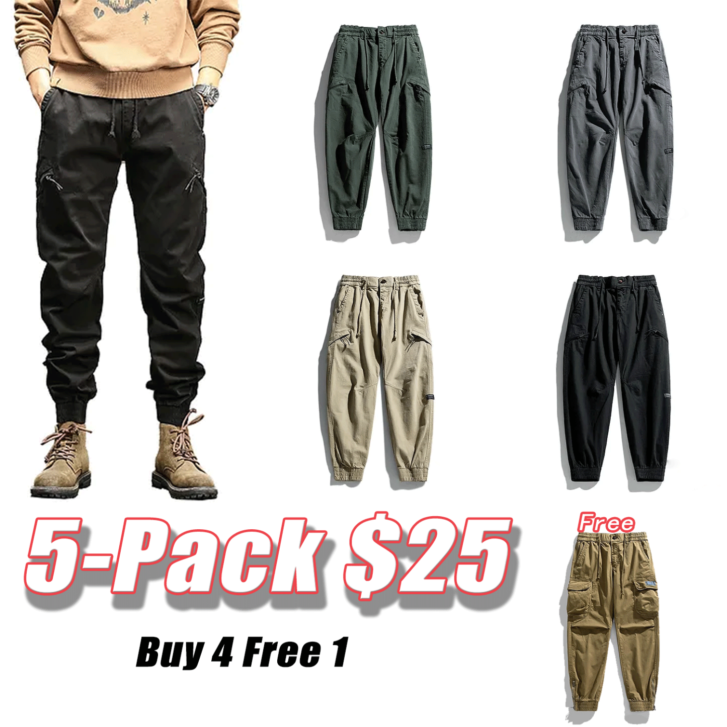 Jogger Cargo Pants