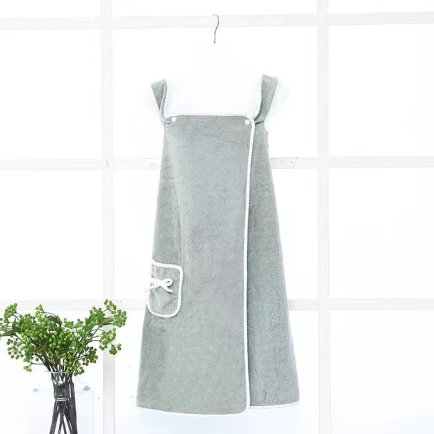 [Quick-Dry & Super Absorbent] Wearable Bath Towel & Skirt 2-in-1