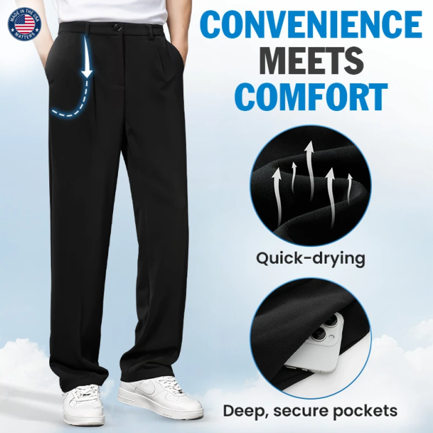 LAST DAY 70% OFF - Super Stretch Ice Silk Comfort Everyday Pants