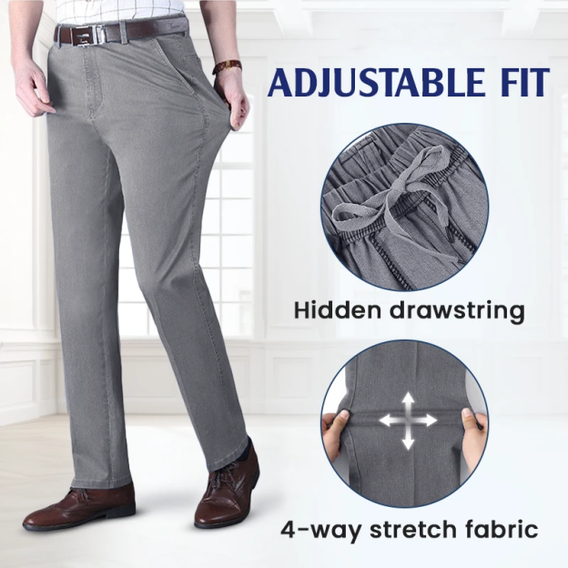 GentsFlex - Flexible Waist Straight Fit Comfort Denim