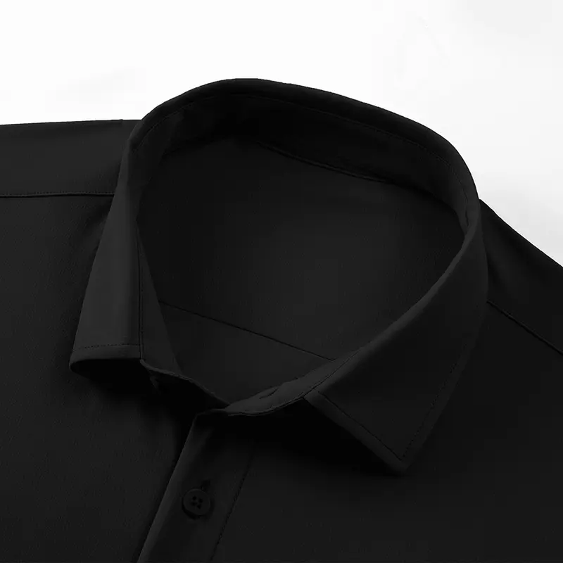 Men's stretch slim fit wrinkle-free shirt