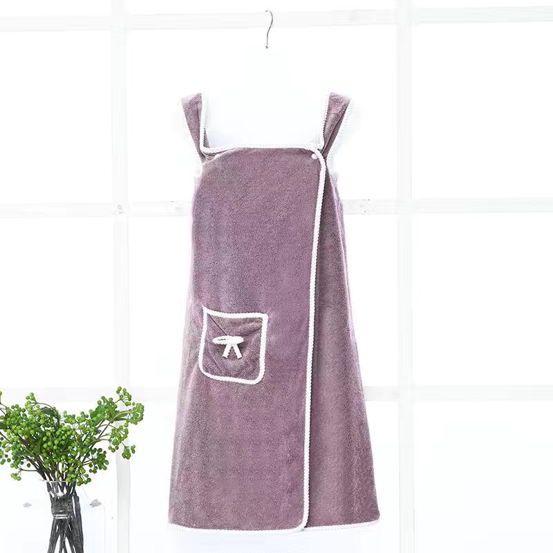 [Quick-Dry & Super Absorbent] Wearable Bath Towel & Skirt 2-in-1