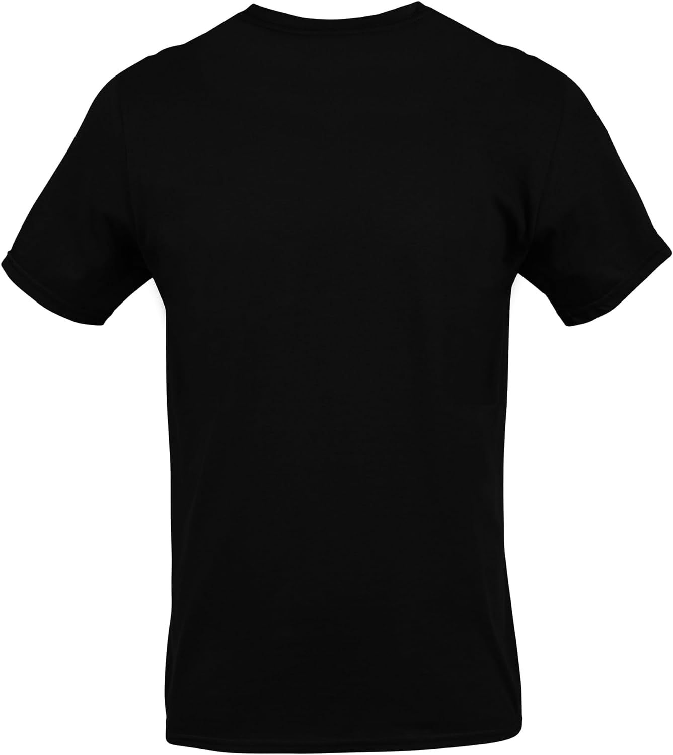 Classic Men's T-Shirt - New Heavyweight Short Sleeve Crew Neck Solid Men's T-Shirt Moisture Wicking, Tag Free, Also Available in Plus and Extra Long Sizes
