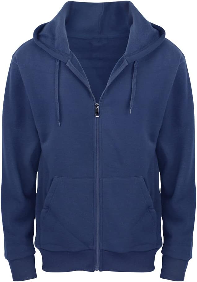 Gary Com Fleece Hoodies for Men Zipper Lightweight Spring Long Sleeve Active Mens Jackets Sports Full Zip Sweatshirts