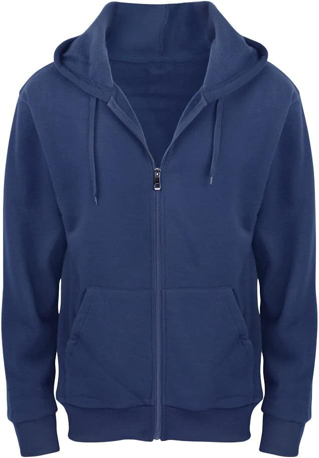 Gary Com Fleece Hoodies for Men Zipper Lightweight Spring Long Sleeve Active Mens Jackets Sports Full Zip Sweatshirts