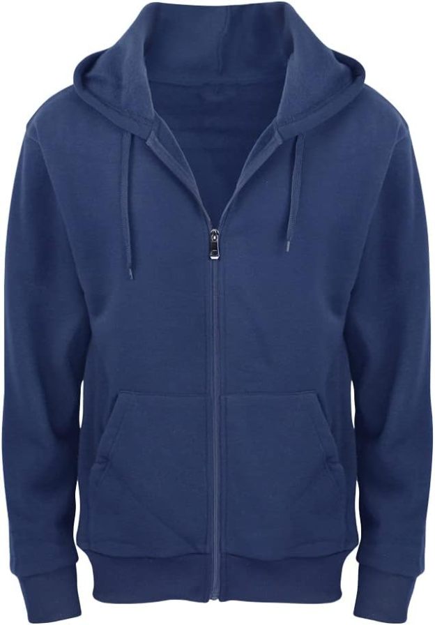 Gary Com Fleece Hoodies for Men Zipper Lightweight Spring Long Sleeve Active Mens Jackets Sports Full Zip Sweatshirts