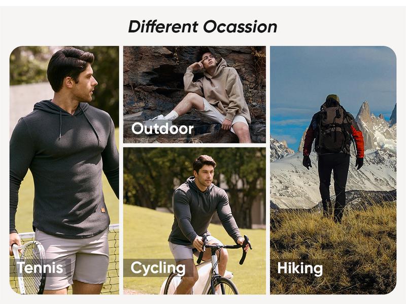 JMIERR Mens Fashion Hoodies Fleece Long Sleeve Athletic Sweatshirt Pullover T Shirts