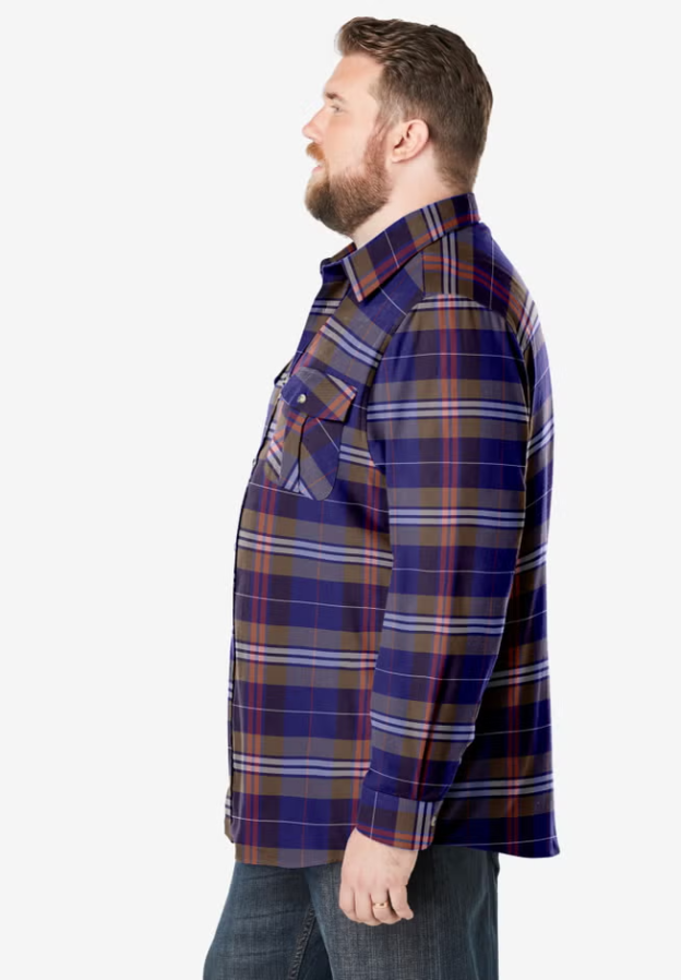 Men's Cotton Flannel Shirt