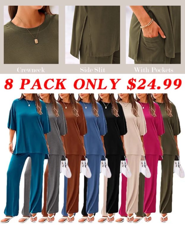 2025 Summer Casual Loose Women's Two-Piece Suit
