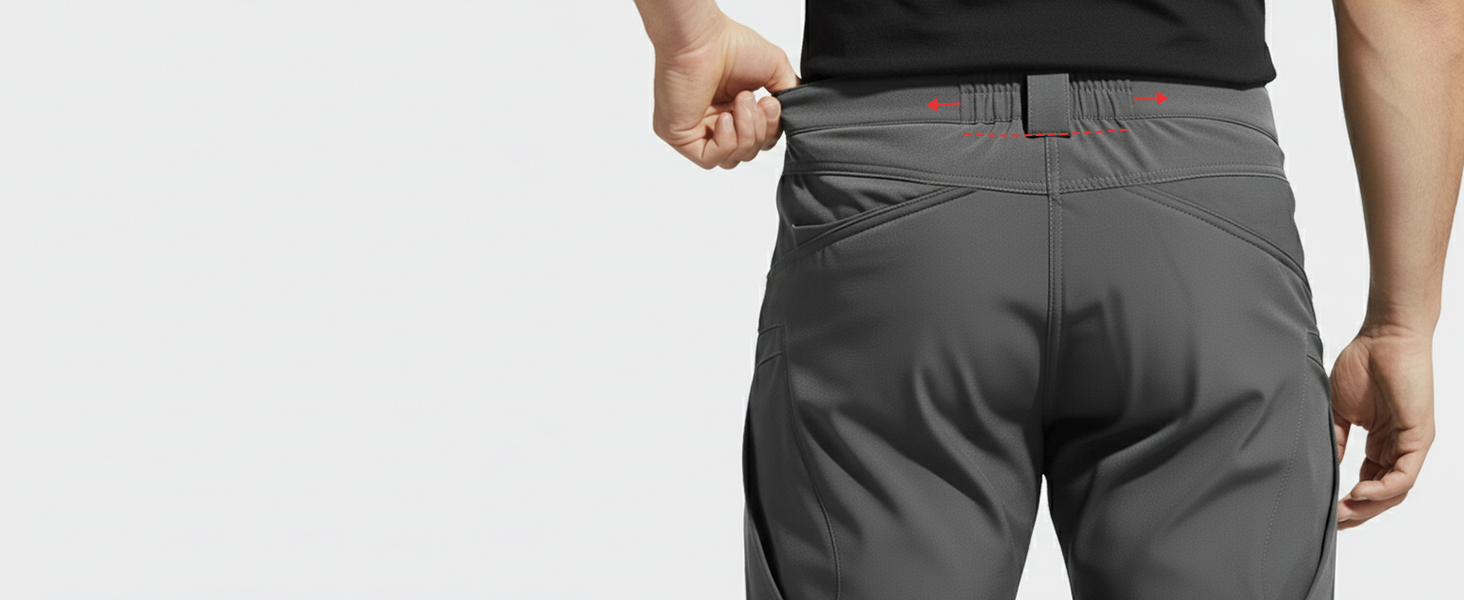 Men&amp;#39;s Tactical Pants Stretch Waterproof Fabric Durable Cargo Pants for Hiking Casual Work Pants