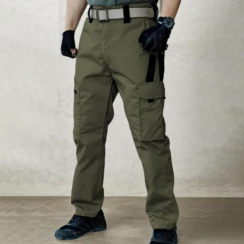 🔥2025 Men's Durable Solid and Printed Pocket Zipper Waterproof Tactical Overalls