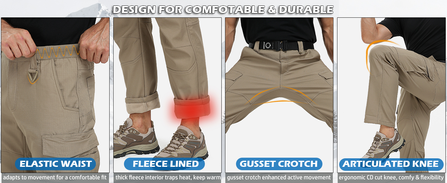 Fleece Work pants