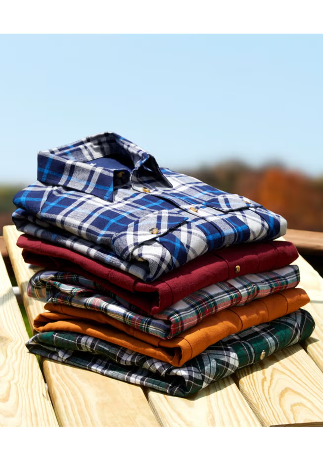 Men's Cotton Flannel Shirt