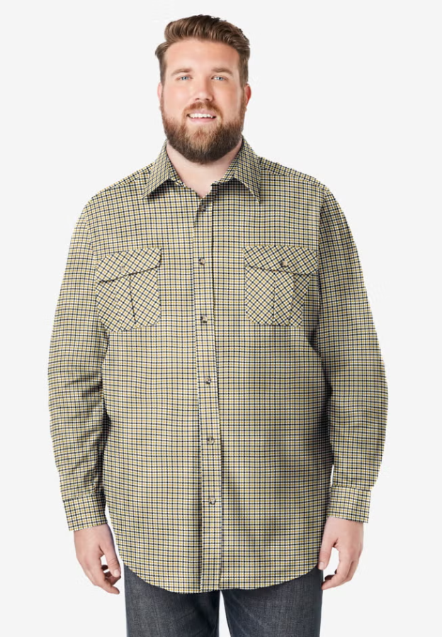 Men's Cotton Flannel Shirt