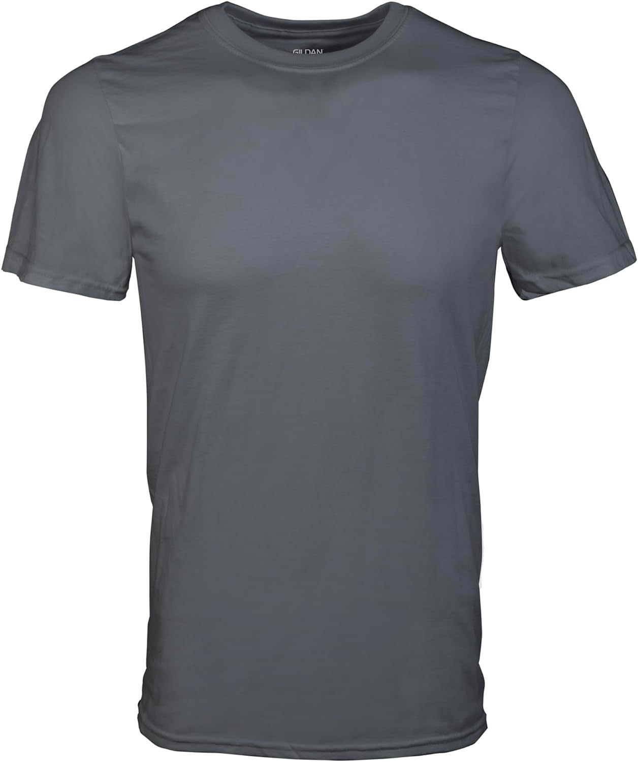 Classic Men's T-Shirt - New Heavyweight Short Sleeve Crew Neck Solid Men's T-Shirt Moisture Wicking, Tag Free, Also Available in Plus and Extra Long Sizes