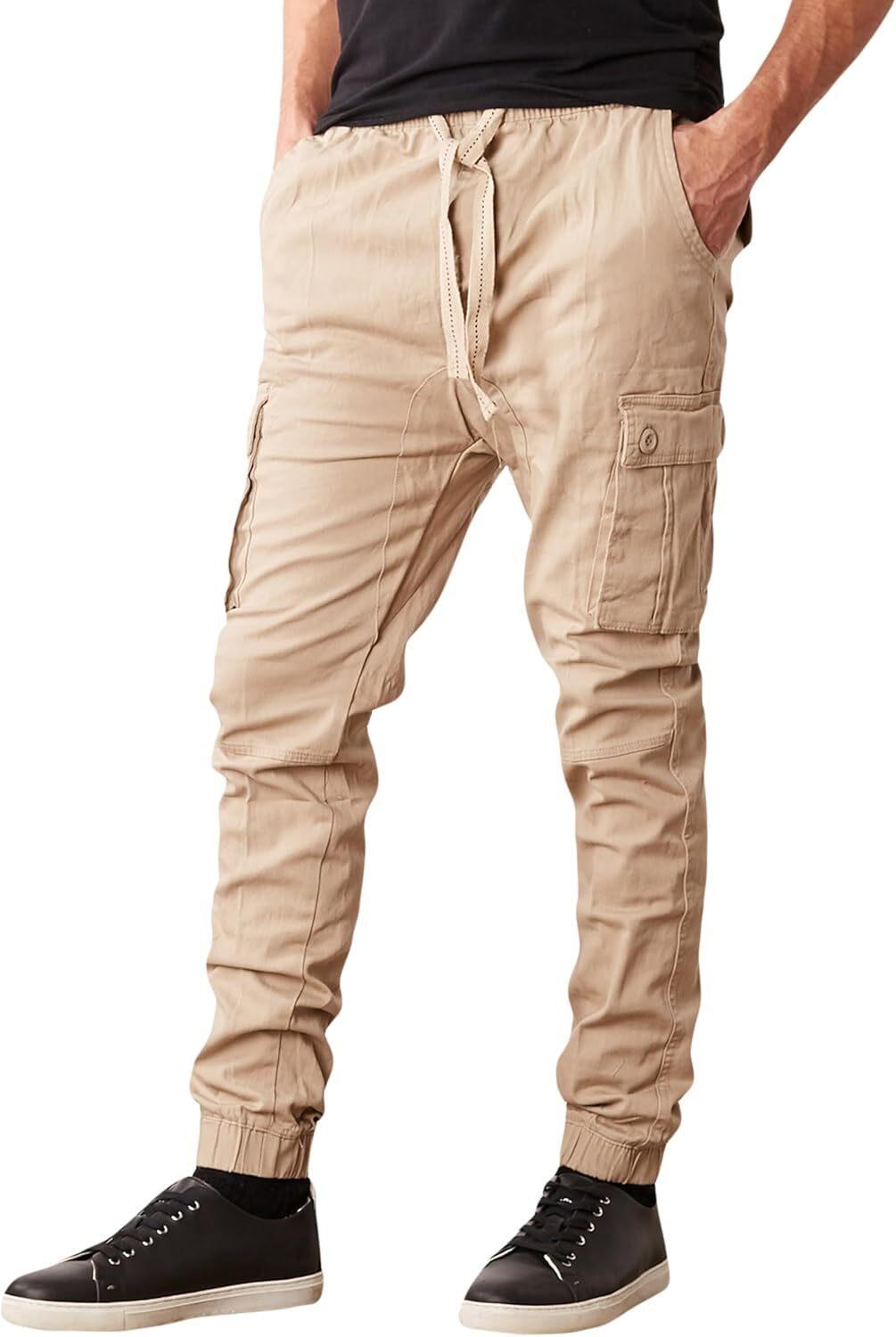 Last Day Promotion🔥3-Pack Men's Cotton Flex Stretch Cargo CombatJogger Pants (Sizes, S-6XL)