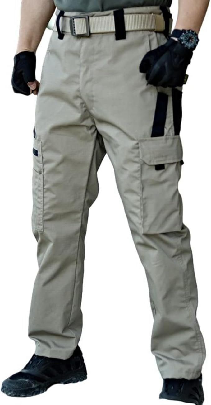 🔥2025 Men's Durable Solid and Printed Pocket Zipper Waterproof Tactical Overalls