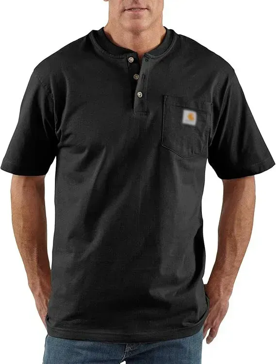 Last Day Promotion! CHT Men's K84 Workwear Loose Fit Heavyweight POLOS (Also Available in Big & Tall)