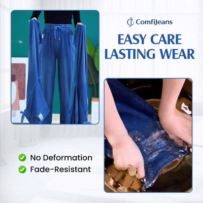 ComfiJeans - LAST DAY 70% OFF - High Waist Ultra-Stretch Mom Jeans