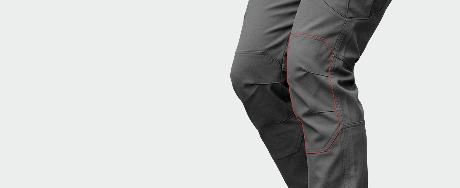 Men&amp;#39;s Tactical Pants Stretch Waterproof Fabric Durable Cargo Pants for Hiking Casual Work Pants