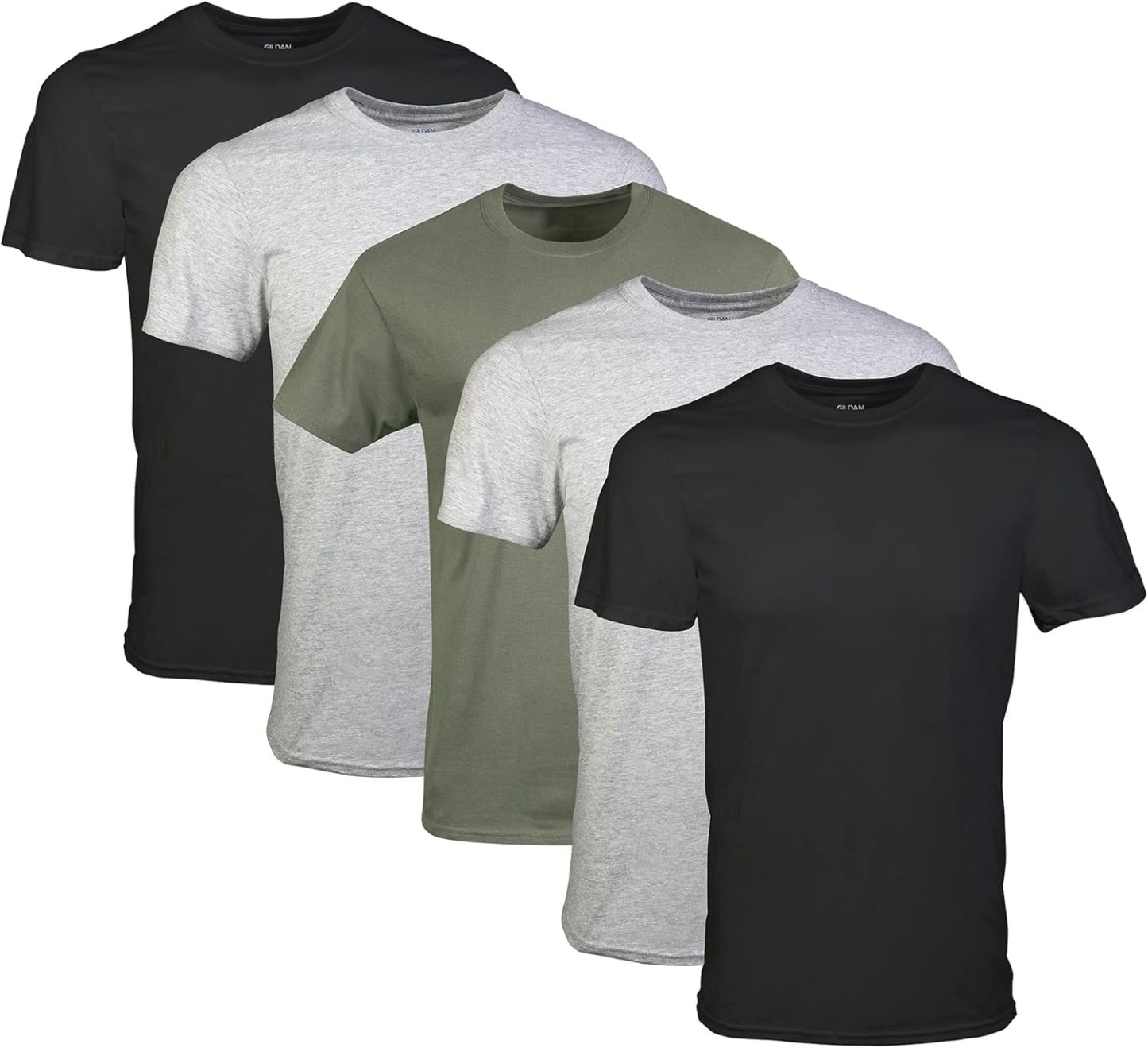 Classic Men's T-Shirt - New Heavyweight Short Sleeve Crew Neck Solid M