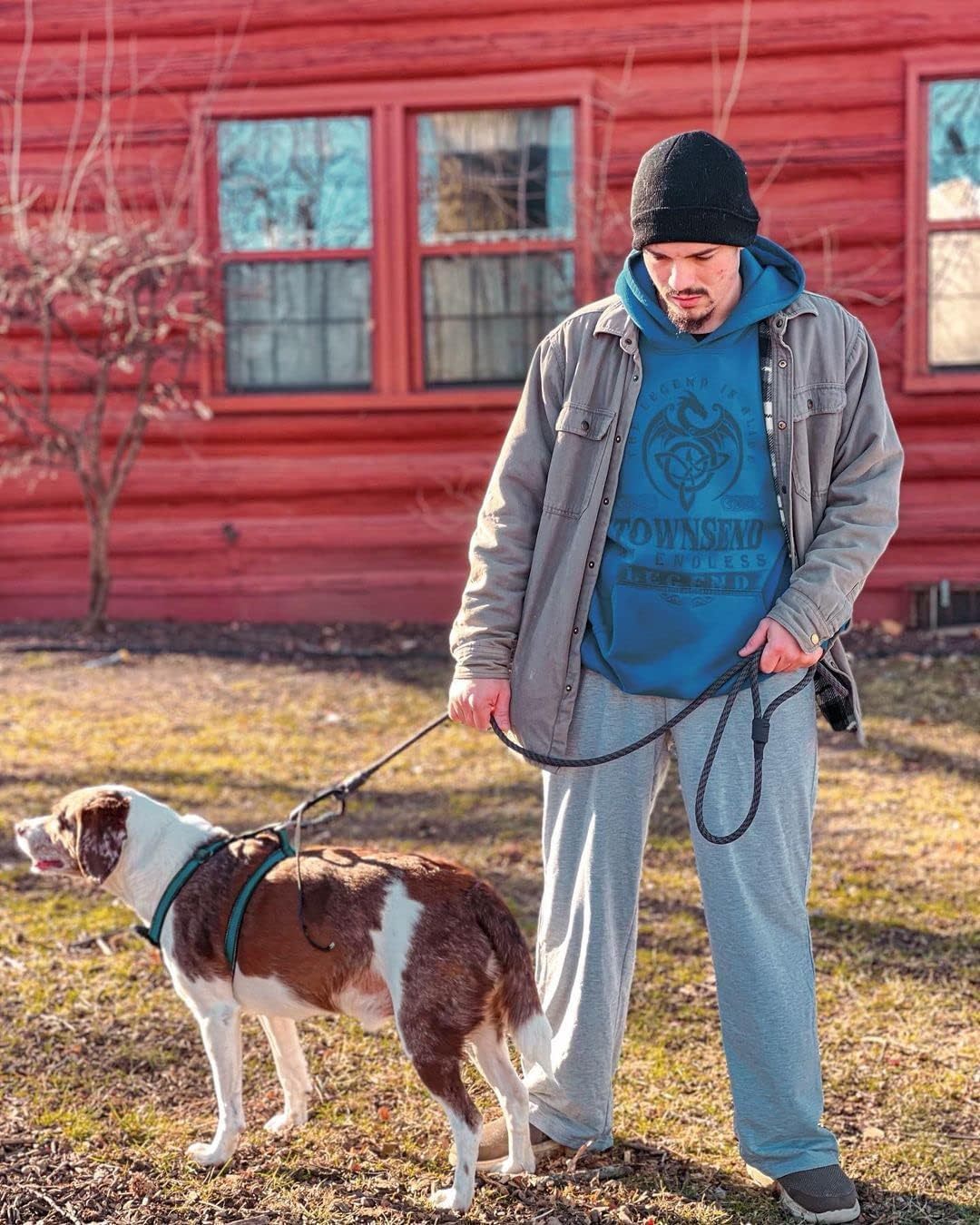 Deyeek Men's Lightweight Sweatpants Open Bottom Sweat Pants for Men Straight Leg Gym Sweatpants Lounge Pants with Pockets