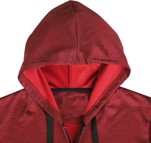 Gary Com Fleece Hoodies for Men Zipper Lightweight Spring Long Sleeve Active Mens Jackets Sports Full Zip Sweatshirts