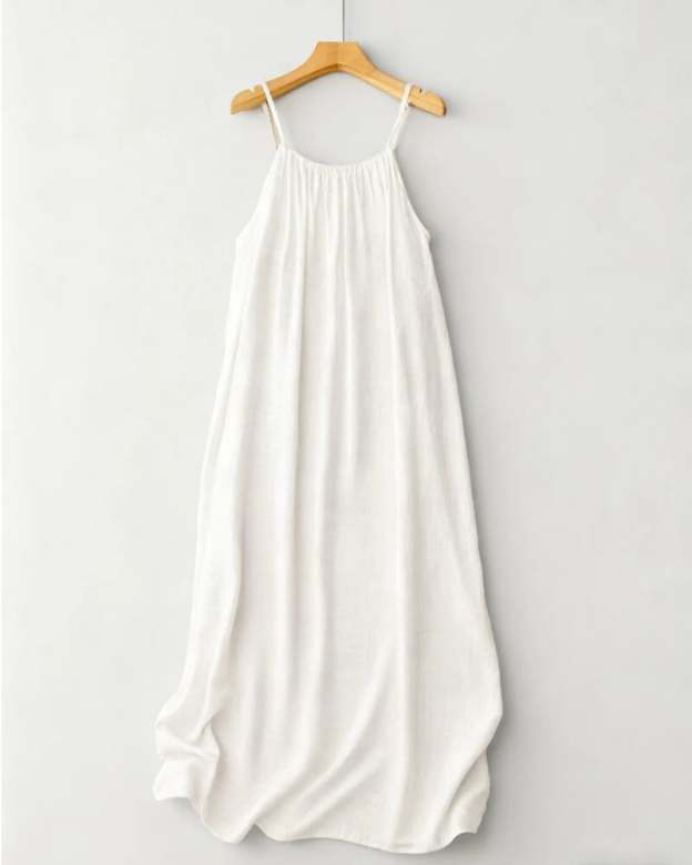 🎁LAST DAY SALE 89% OFF 🔥Women's Solid Color Backless Cami NightDress
