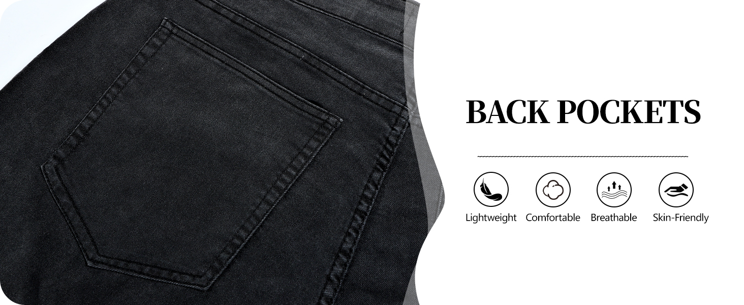 Secure back pockets to stash your essentials &mdash; perfect for skate days and casual hangs.