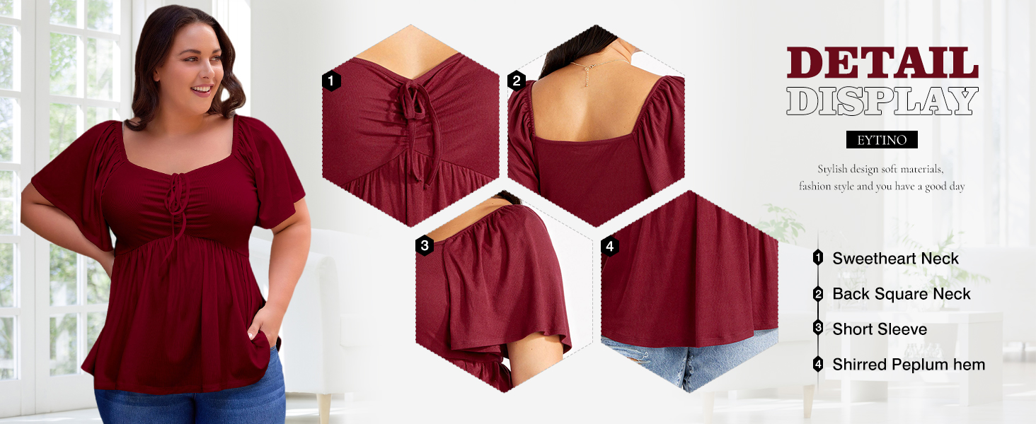 women plus size top