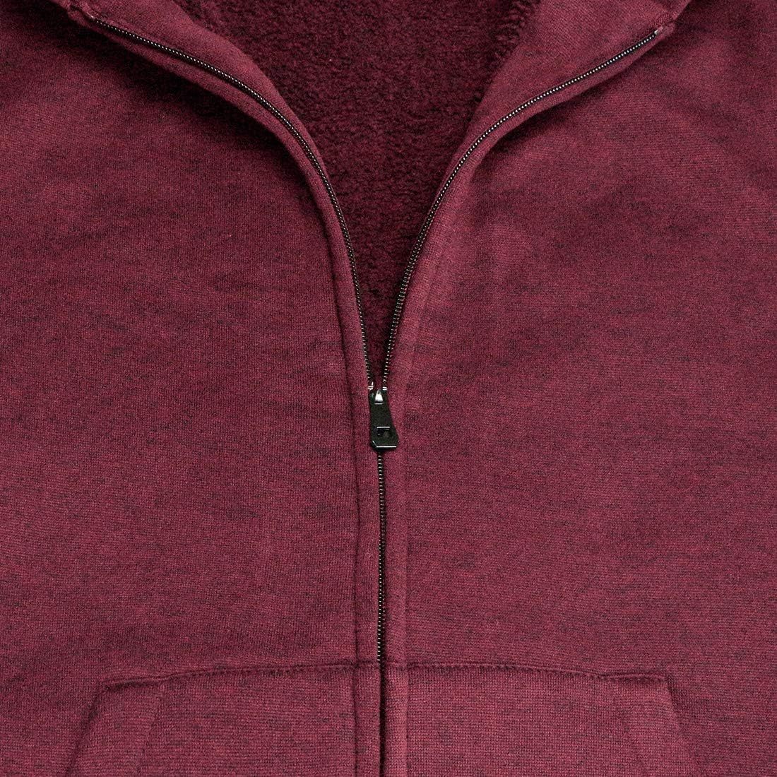 Gary Com Fleece Hoodies for Men Zipper Lightweight Spring Long Sleeve Active Mens Jackets Sports Full Zip Sweatshirts