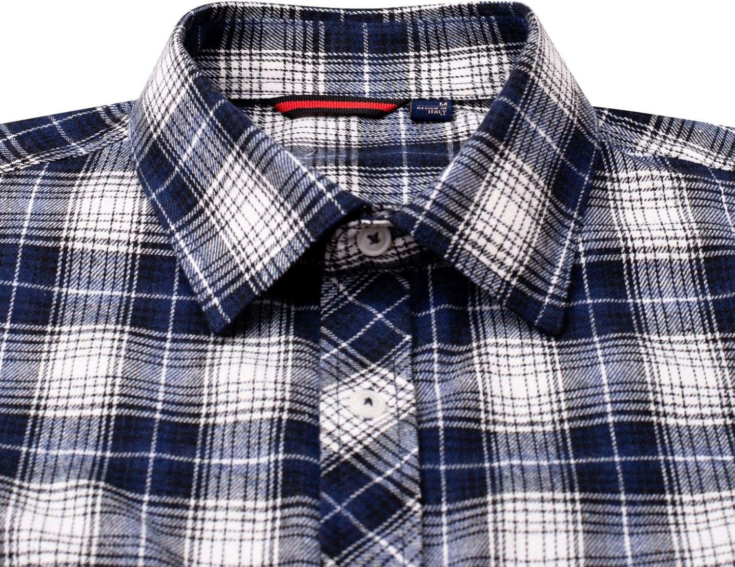Alimens & Gentle Boy's Flannel Shirt Button Down Long Sleeve Plaid Casual Shirts