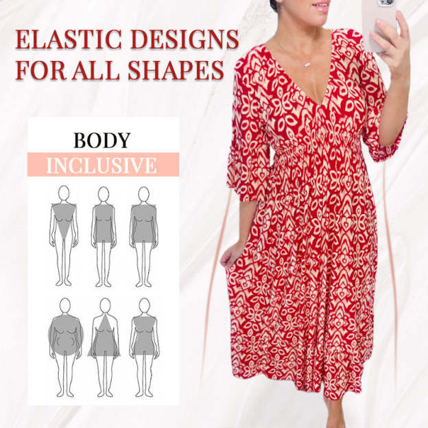 🔥Last Day Sale 89%🔥Seaside Holiday Relaxed Dress
