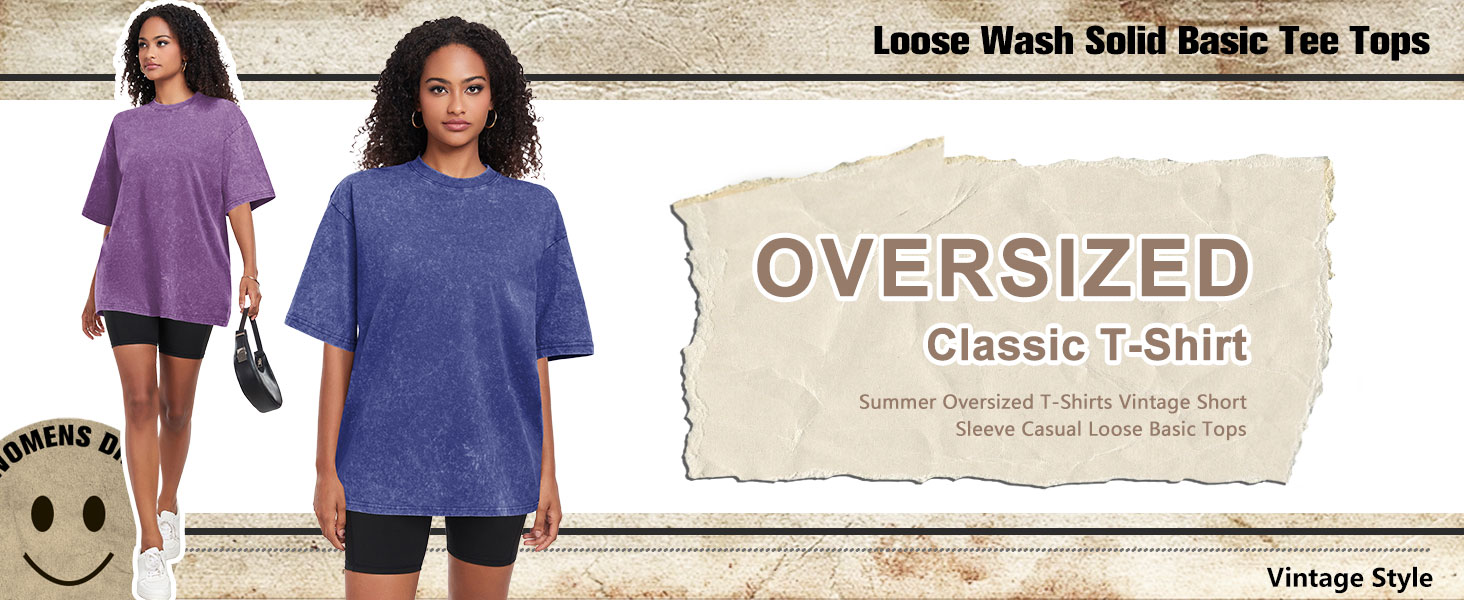 basic tees oversized