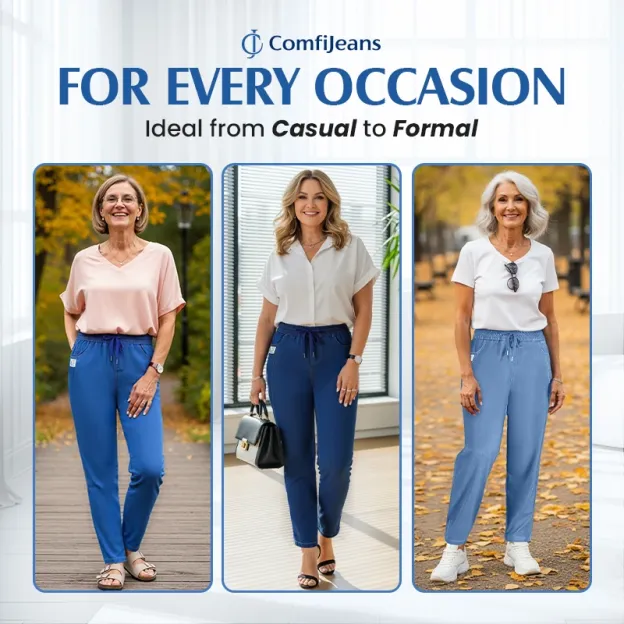 ComfiJeans - LAST DAY 70% OFF - High Waist Ultra-Stretch Mom Jeans