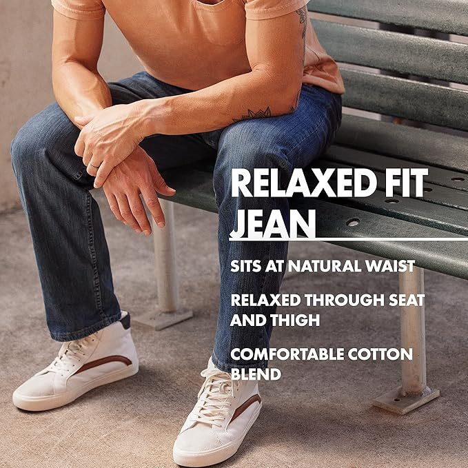 🔥Men's 3-Pack Rebar M4 Relaxed DuraStretch Basic Jeans