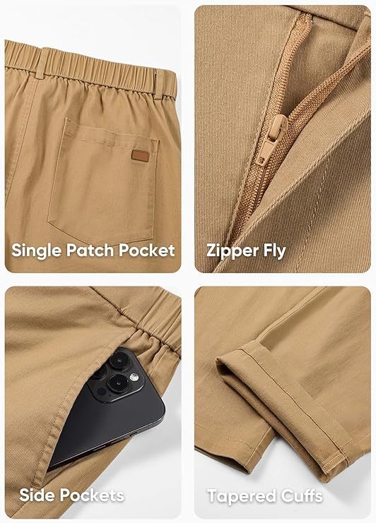 [Copy]⚡Men's 8-Pack Unisex 10-Pocket Heavy Duty zipper waterproof tactical Work Pants